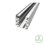 Wit 3-fase rail van 200 cm