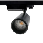 3-fase dimbare railspot 30W | 4000K | Zoomable 15-60° | Zwart