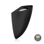 Zwarte dimbare Daphnis LED-wandlamp met CCT-switch
