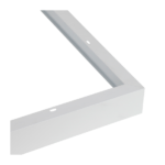 Wit opbouw-clickframe voor LED paneel 120 x 30 cm