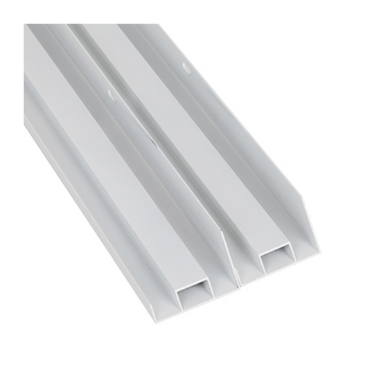 Opbouw clickframe led paneel | 60x60cm | 70mm | Wit | Back- en side-lit