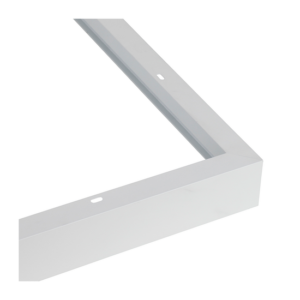 Wit opbouw-clickframe van 70 mm voor LED paneel 120 x 30 cm