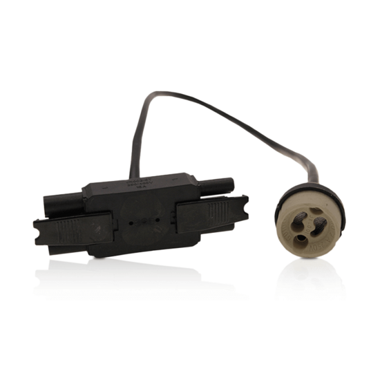 3-way splitter with GU10 lamp holder
