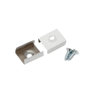 Bevestigingsclip tbv opbouwprofiel vierkant en inbouwprofiel tot 10mm | Wit | 20 stuks