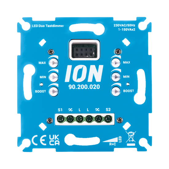 ION INDUSTRIES LED Duo Tastdimmer 2x 0