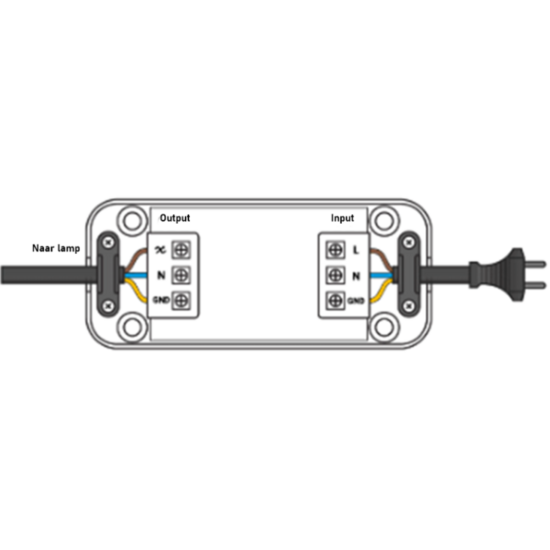 ION Industries | LED Snoerdimmer Zwart | 75 Watt – Image 4