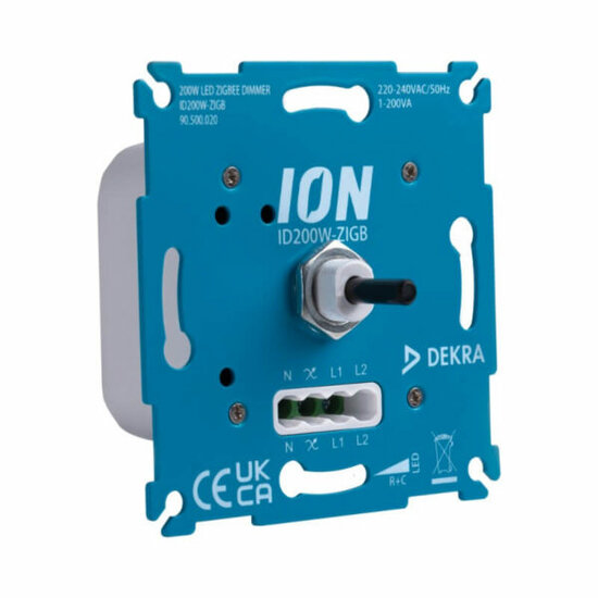 ION INDUSTRIES | LED Zigbee Dimmer | 0–200W | Fase-afsnijding (RC) - Afbeelding 3