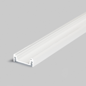 Ledstrip opbouwprofiel vlak tot 14mm | 2M | Wit