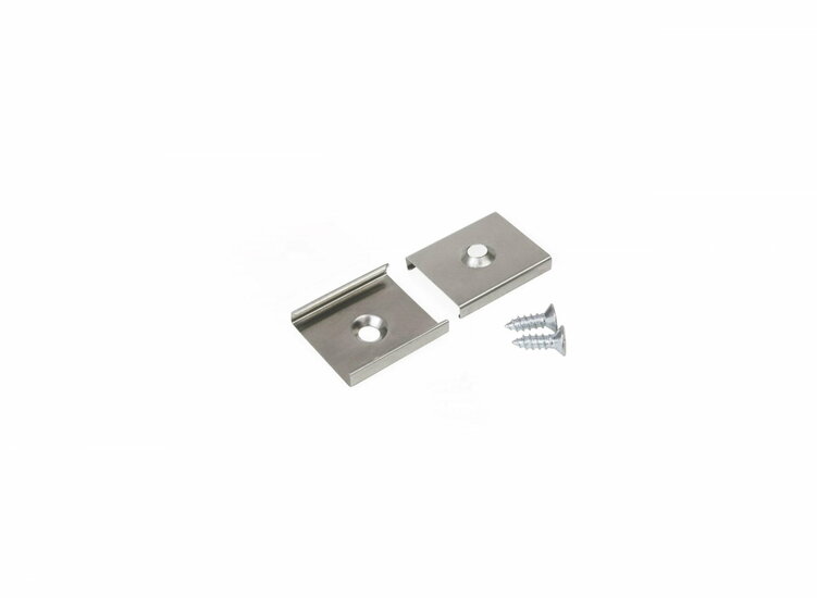 Bevestigingsclip tbv opbouwprofiel vlak tot 14mm | 20 stuks