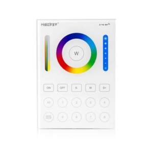 Mi-Light B8 RGB CCT wandafstandsbediening voor acht zones