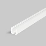 LED strip surface-mounted profile square up to 10mm | 2M | White