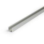 Ledstrip opbouwprofiel vierkant tot 10mm | 2M | Zilver