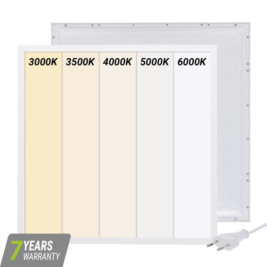 Led paneel 60x60cm | CCT switch | 25W | Back-lit | Eurostekker