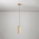 Creative-Cables Tub-E27 houten hanglamp | Naturel