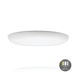Led downlight in/opbouw | Ø220 | 12-18W | CCT-switch