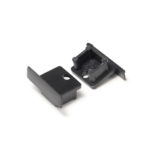 Eindkap met kabelopening tbv inbouwprofiel tot 10mm | Zwart | 20 stuks