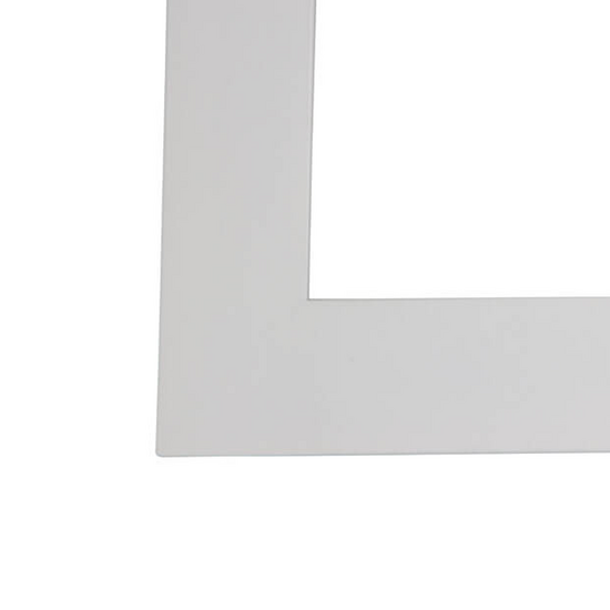 Opbouwframe led paneel | 120x30cm | 55mm | Wit | Back- en side-lit