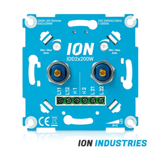 ION INDUSTRIES Duo LED Dimmer 2x 0