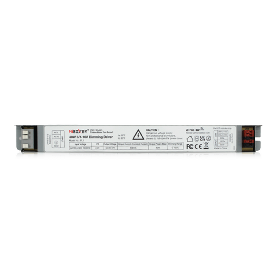 Dimbare led-driver | 40W | 1-10V | Mi-Light