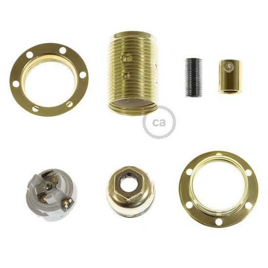 Industriële Lampfitting E14 | Goud LUXE - Image 3