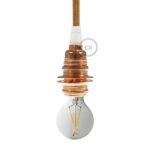 Industrial Lamp Holder E14 - Copper ECO