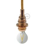 Industriële Lampfitting E14 - Koper LUXE