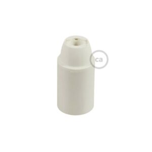E14 fitting in thermoplastisch materiaal wit