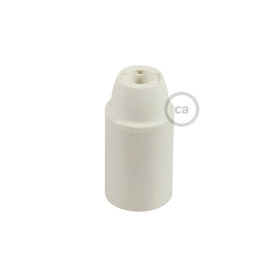 E14 fitting in thermoplastisch materiaal wit