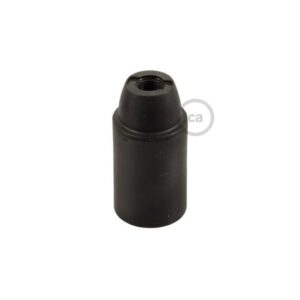 E14 fitting in thermoplastisch materiaal zwart