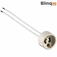 GU10 fitting keramisch | Snoer 15cm - Afbeelding 3