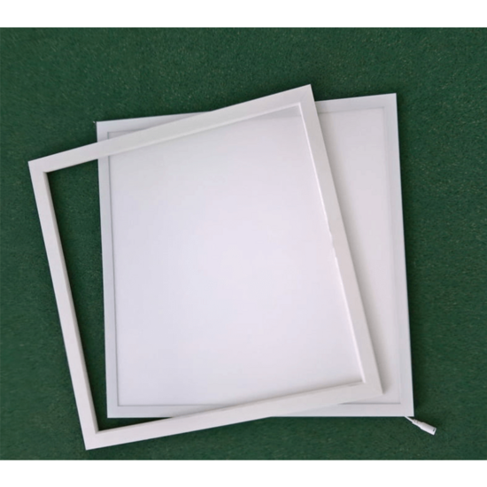 Inbouwframe met lifter voor led paneel | 120x30cm | Wit
