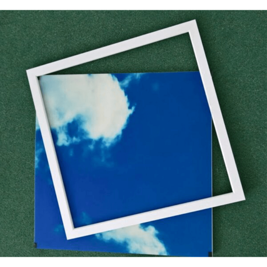 Inbouwframe met lifter voor led paneel | 120x30cm | Wit
