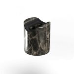 Esse14 Wall or Ceiling Lamp Holder with S14d - Waterproof IP44 - Brown Marble