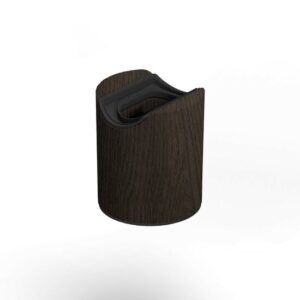 Esse14 Wand- of Plafondlamp Fitting met S14d - Waterdicht IP44 - Wenge Effect