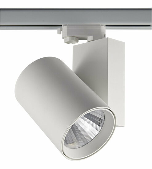 3-fase LED railarmatuur 40W wit – warmwit licht voor professioneel gebruik