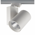 Witte 3-fase railspot 60W in 3000K