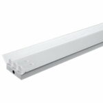 Wit IP22 reflectorarmatuur voor drie T8 LED TL-buizen van 150 cm