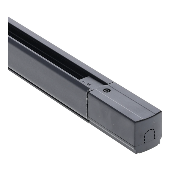 3-fase rail voedingsconnector | Rechts | Zwart - Afbeelding 3