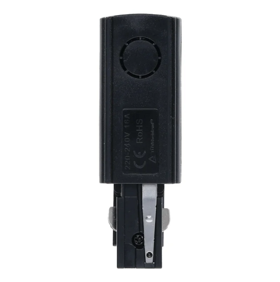 3-fase rail voedingsconnector | Rechts | Zwart - Afbeelding 4