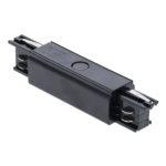 I-connector met voeding voor 3-fase rail in zwart