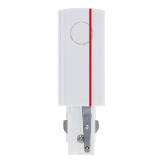 3-fase rail voedingsconnector | Rechts | Wit - Afbeelding 2