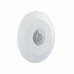 Witte opbouwbewegingsmelder met 360 graden detectie