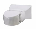 Witte IP65 opbouw bewegingsmelder voor wandmontage