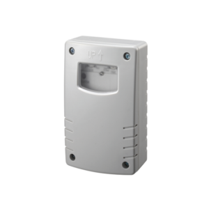 Witte IP44 daglichtsensor met instelbare luxwaarde
