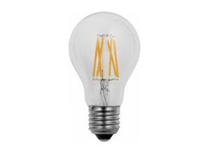 Qaledo LED filamentlamp A60 E27 6W 2700K helder dimbaar