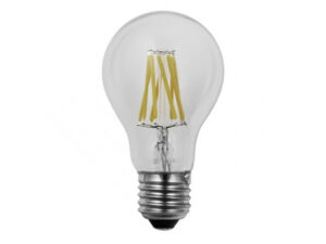 Qaledo LED filamentlamp A60 E27 8W 2700K helder dimbaar