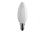 LED-filament kaarslamp met E14-fitting en opaal afwerking