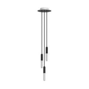 Creative-Cables P-Light hanglamp | 3 pendels | Zwart