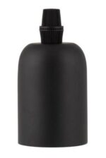 Bailey Deco E27 lampfitting | Aluminium zwart