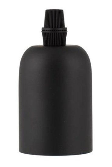 Bailey Deco E27 lampfitting | Aluminium zwart